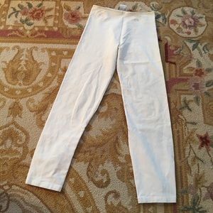 Danza italy dance yoga legging white bell straight